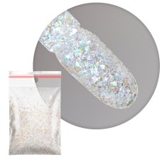 Nail Art Decorations Aurora flakes Nr 4 Декорация за нокти 5гр.